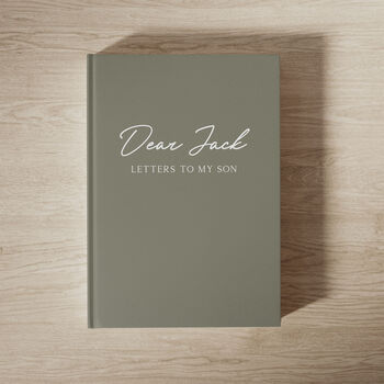 Letters To My Son Journal, Personalised Notebook, 2 of 9