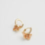 Butterfly Huggie Earrings, thumbnail 4 of 8