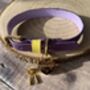 Engraved Pet Name Heart Padlock Dog Tag, thumbnail 4 of 8