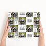 80th Birthday Personalised Photo Wrapping Paper, thumbnail 2 of 3