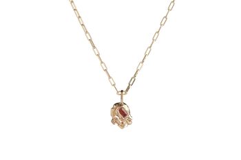 Orange Sapphire Regal Reign Sunken Treasure Necklace, 2 of 2