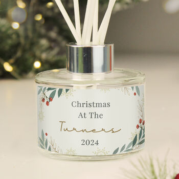 Personalised Mr And Mrs Christmas Foliage Diffuser, 2 of 2