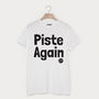 Piste Again Men's Apres Ski Snowboard T Shirt, thumbnail 3 of 3