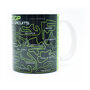 Moto 2026 Gp Racing Circuits Mug Neon Green Edition, thumbnail 2 of 3