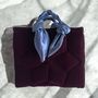 Burgundy Velvet Top Handle Bag, thumbnail 2 of 2