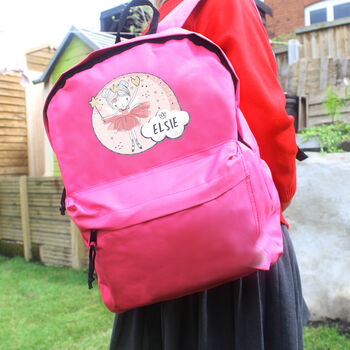 Kids Fairy Backpack Personalised, 3 of 5