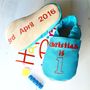 Personalised Birthday Baby Shoes, thumbnail 1 of 8