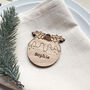 Christmas Place Name Setting Pudding, thumbnail 5 of 5