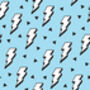 Comic Style Lightning Bolt Wallpaper, thumbnail 2 of 4