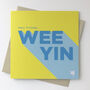 'Happy Birthday Wee Yin' Funny Scottish Birthday Card, thumbnail 1 of 3