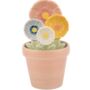 Ceramic Pot With Flower Measuring Spoons, thumbnail 5 of 6
