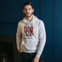 Personalised Hoodie With Large Coat Of Arms, thumbnail 5 of 7