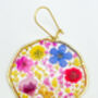 Large Statement Necklace With Colourful Flowers, thumbnail 5 of 12