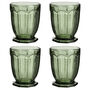 Set Of Four Bella Perle Green Glass Tumblers, thumbnail 2 of 7