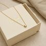 Solitaire Diamond Necklace Gold, thumbnail 8 of 10