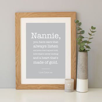 Personalised 'Grandma/Nanny' Gift, 2 of 8