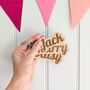 Personalised Wooden Name Keyring, thumbnail 1 of 5