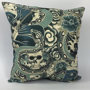 Japanese Tattoo Cushion Cover, 7 of 7