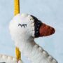 12 Days Of Christmas Swan Felt Mini Kit, thumbnail 5 of 6