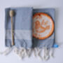 Personalised Soft Cotton Apron And Tea Towel, thumbnail 9 of 11