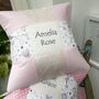 Shimmer Ballerina Mouse Name Cushion, thumbnail 8 of 8