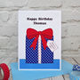 'Present' Personalised Birthday Card, thumbnail 1 of 3