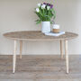 Oval Coffee Table | Natural Cork, thumbnail 1 of 6
