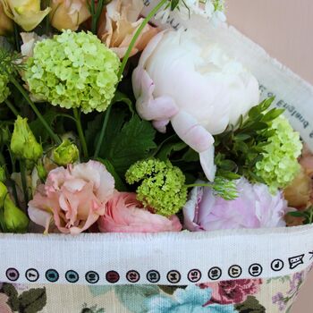 Peony Floral Wrap, 3 of 4
