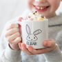 Personalised Bunny Easter Treats Bag, thumbnail 4 of 4