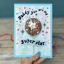 Father's Day Card With Chocolate Lolly, thumbnail 4 of 5