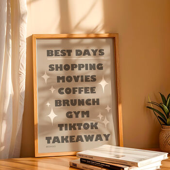 Best Days Print, 2 of 8