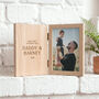 First Father's Day Wooden Photo Frame, thumbnail 1 of 2