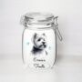 Personalised West Highland Terrier Dog Treat Jar, thumbnail 2 of 2