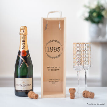Personalised 30th Birthday Bottle Box, 2 of 7