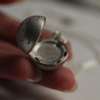 Love You To The Moon And Back Personalised Locket, 4 of 7