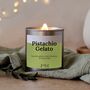 Pistachio Gelato Crackle Wick Candle, thumbnail 6 of 7