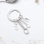 Big Spoon Little Spoon Keyring, thumbnail 4 of 10