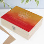 Personalised Diwali Lotus Keepsake Box, thumbnail 1 of 3