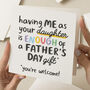 Funny Father's Day Card For Dad From Daughter, thumbnail 1 of 7