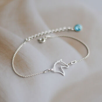 Horse Bracelet, Sterling Silver, 10 of 11