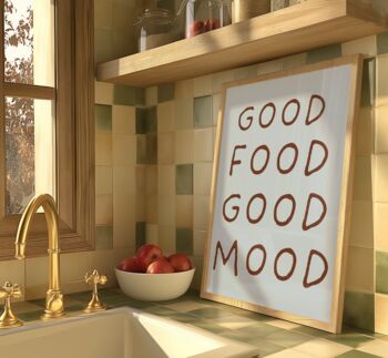 Kitchen Food Quote Wall Art Print Food Poster, 8 of 10