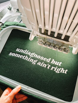 Undiagnosed Embroidered Crewneck Sweatshirt, 4 of 5