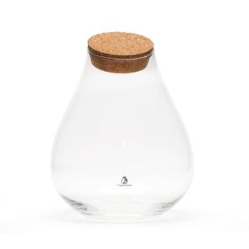 Small Teardrop Glass Container | H: 25 Cm, 6 of 6