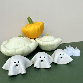 Ceramic Ghost Halloween Decoration, 6 of 6