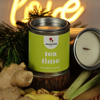 Candle Tea Time Lemongrass • Ginger, 3 of 4