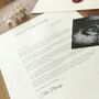 A Letter To My Daddy From The Bump Personalised Keepsake, thumbnail 10 of 11