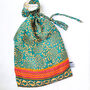 Large Sari Gift Pouches, Reusable, Handmade, thumbnail 11 of 11