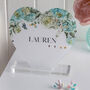 Blue Peony Frosted Stud Earring Storage Display Stand, thumbnail 1 of 7