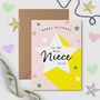 Rockstar Niece Birthday Card, thumbnail 1 of 2
