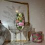 Personalised Hand Painted Champagne Flute – Bridesmaid Gift With Wedding Bouquet And Name, thumbnail 4 of 9